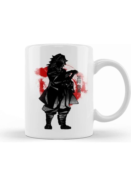 Crimson Giyu Kupa Bardak Porselen