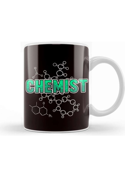 Chemist Scientist Laboratory Chemistry Pharmacist Science Kupa Bardak Porselen