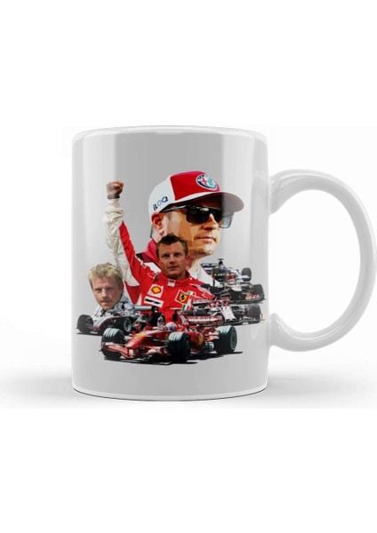 Kimi Raikkonen Kimi The Legend Kupa Bardak Porselen