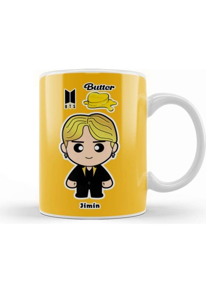 Bts Jimin Butter Version In Minime Style Kupa Bardak Porselen