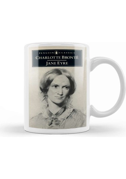 Jane Eyre Charlotte Bronte Jan Eyre And Mr Rochester Kupa Bardak Porselen