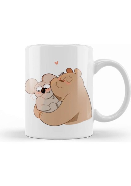 Nom Nom We Bare Bears 08 Kupa Bardak Porselen