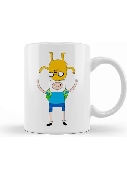 Jake And Finn Acrobatic Games Kupa Bardak Porselen