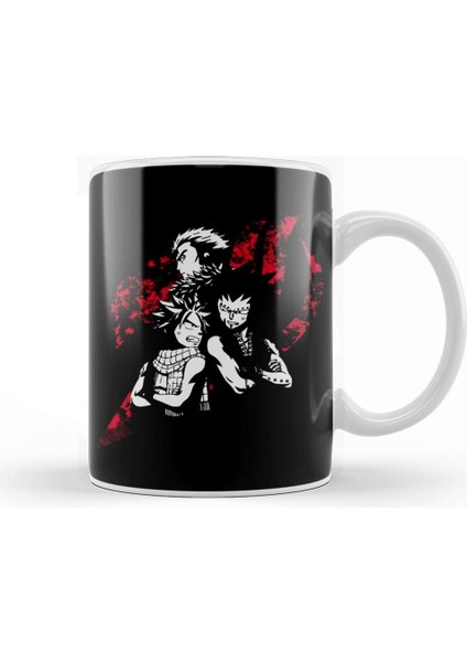 Red Guild Slayer Cartoon Kupa Bardak Porselen