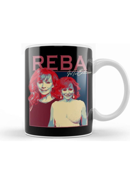 Reba Mc Entire Country Kupa Bardak Porselen