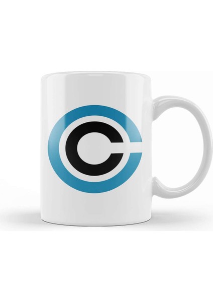 Capsule Logo Corpdbz Anime Vegeta Capsu Kupa Bardak Porselen
