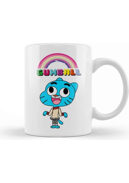 Gumball Watterson 02 Kupa Bardak Porselen