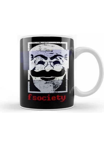Fsociety Kupa Bardak Porselen