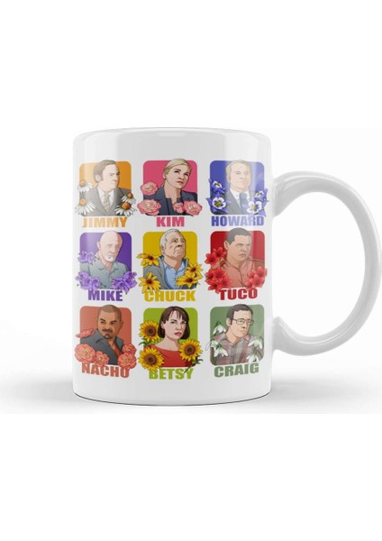 Better Call Saul Stars 01 Kupa Bardak Porselen