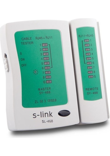 SL-468 Rj-45,rj-11 Lüks Kablo Test