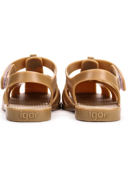 Clasica Velcro Kız/erkek Çocuk Sandalet S10288 Taba fırsatları