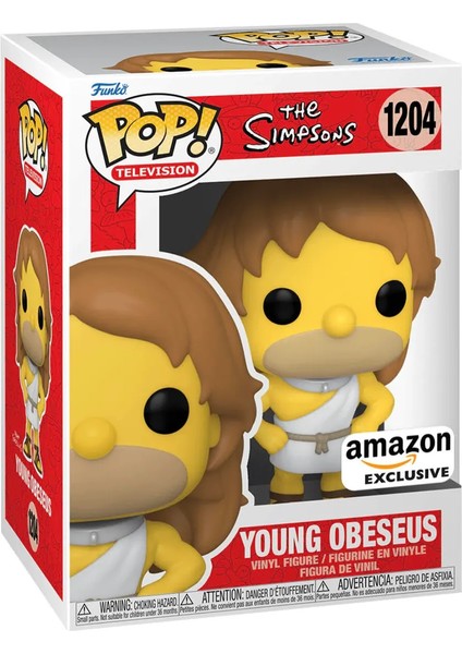 The Simpsons Young Obeseus Amazon Exclusive Pop Figür