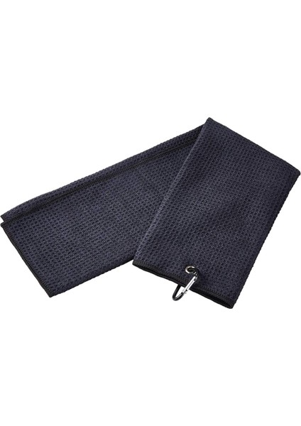 Karabina Klibi Siyah ile Üç Katlı Mikrofiber Golf Havlusu (Yurt Dışından) modelleri