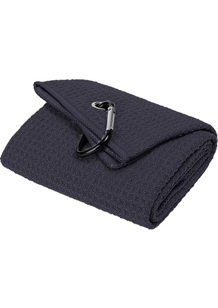 Karabina Klibi Siyah ile Üç Katlı Mikrofiber Golf Havlusu (Yurt Dışından) fırsatları