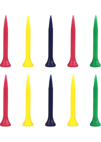 10 Paket / 80MM Golf Tees Yedek Plastik Golf Tee Eğitim Yardımları 60MM (Yurt Dışından) fırsatları