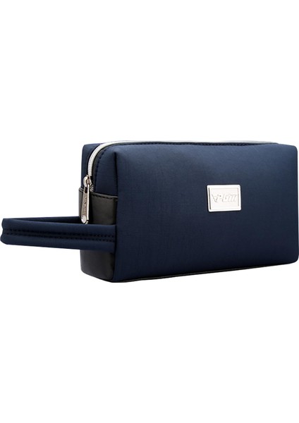 Taşınabilir Golf Mini Çanta Organizatör Tee Tutucu Debriyaj Çantası Golf Ball Pouch Donanma (Yurt Dışından)