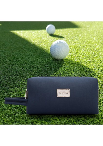 Taşınabilir Golf Mini Çanta Organizatör Tee Tutucu Debriyaj Çantası Golf Ball Pouch Donanma (Yurt Dışından) fırsatları