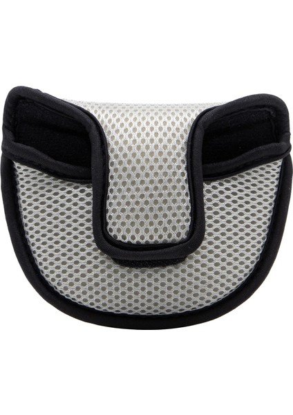 Golf Putter Mallet Kafa Kapak Headcover Unisex Golf Ekipmanları Hediye Gri Gri (Yurt Dışından)