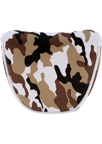 Su Geçirmez Golf Mallet Atıcı Kapak Headcover Kamuflaj Desen Kafa Kapak Kahverengi (Yurt Dışından) fırsatları