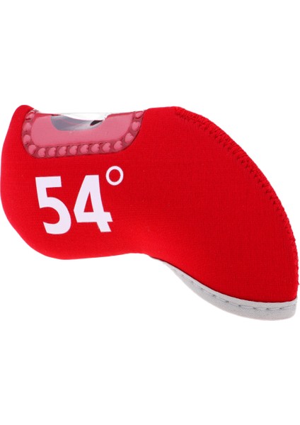 Evrensel Neopren Golf Demir Autter Headcover Başkanı Koruyun Kapak Aksesuarları 54 Derece Kırmızı (Yurt Dışından) fiyatları