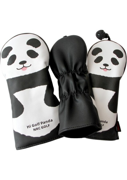 3 Pcs Golf Club Headcover - Ahşap Sürücü Kafa Koruyucu Kapak - Universal Fit (Yurt Dışından) fırsatları