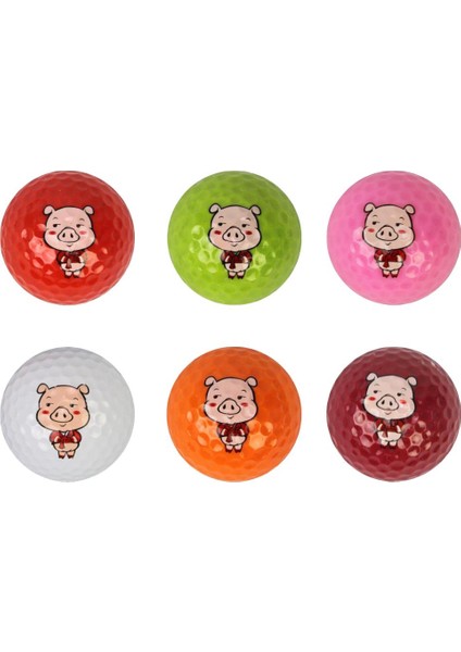 Prettyia Yumuşak Hissediyorum Domuz Deseni Golf Topları (Yarım Düzine) (Yurt Dışından) fiyatları