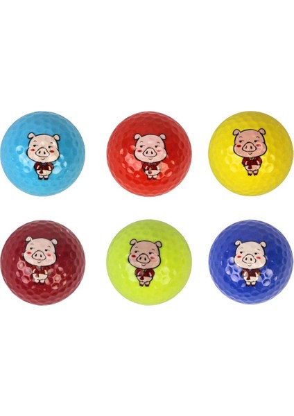 Prettyia Yumuşak Hissediyorum Domuz Deseni Golf Topları (Yarım Düzine) (Yurt Dışından) indirimleri