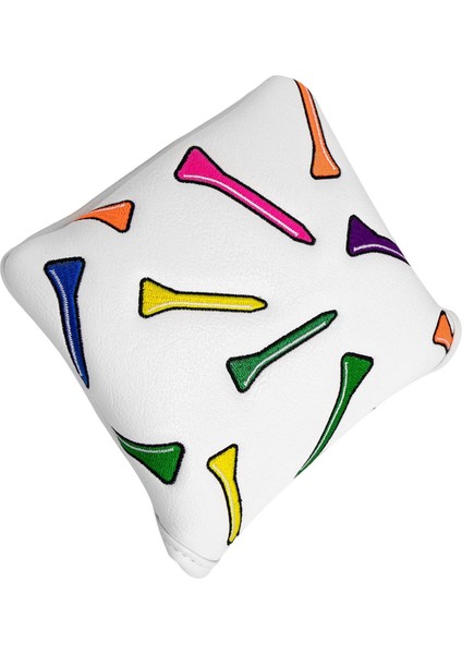 Pu Golf Mallet Putter Head Cover Golf Club Headsovers Su Geçirmez Sargı Çorapları Kare 12.5X12CM (Yurt Dışından) fırsatları