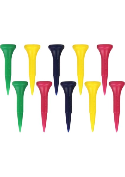 10 Adet / Takım Golf Tee Pin Tees Top Tırnak Eğitim Yardımları Kulübü Aksesuarları 40MM (Yurt Dışından) indirimleri
