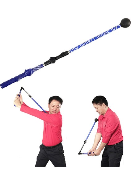 Rotator Golf Swing Trainer Golf Club Seti Golf Eğitim Yardımı Motion Spinner Mavi (Yurt Dışından) modelleri