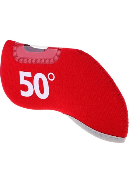 Evrensel Neopren Golf Demir Putter Başkot Kafası Koruma Kapak Aksesuarları 50 Derece Kırmızı (Yurt Dışından) fırsatları