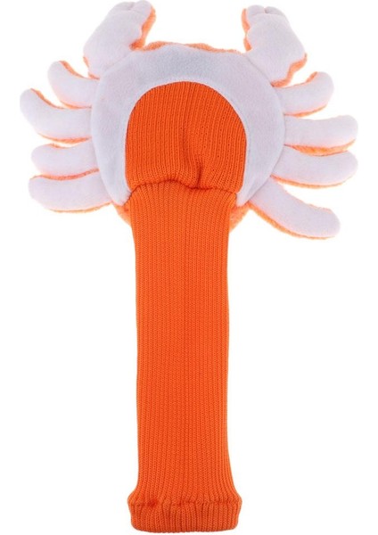 Turuncu Golf Başı 460CC Sürücü Ahşap Kulüpleri Headcovers Peluş Bez (Yurt Dışından) indirimleri