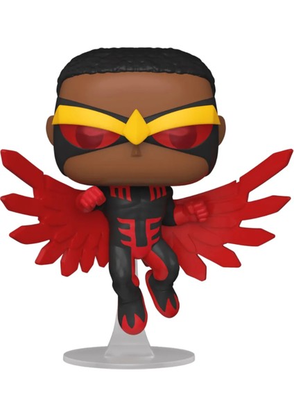 Pop! Marvel: Falcon 881 (2021 Summer Convention Virtual N Shared Exclusive) Action