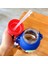 Kids Outdoor Portatif Plastik Su Şişesi 650ML Pipetli ve Taşıyıcılı (Yurt Dışından) 2