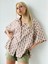 Model Oversize Retro Yaka Gömlek Unisex Somon 2