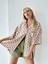 Model Oversize Retro Yaka Gömlek Unisex Somon 4