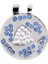 Rhinestone Golf Şapkalı Çinko Alaşımı / Top Işaretleyicisi ile Klip - Golfçü (Yurt Dışından) 1