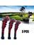 3 Parça Pom Pom Kafa Kapakları Fairway Örme Golf Ahşap Headcover Koruyucu Lozma (Yurt Dışından) 3