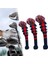3 Parça Pom Pom Kafa Kapakları Fairway Örme Golf Ahşap Headcover Koruyucu Lozma (Yurt Dışından) 4
