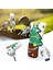 Sevimli Golf Ahşap Kafa Kapak Fit Çoğu Club Headcover Koruyucu Hibrit Putter Beyaz 18X13 cm (Yurt Dışından) 4