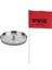 Golf Yeşil Delik Fincan Bayrak Sopa Arka Bahçesi Uygulama Eğitim Yardımları 1.3cm Koyarak (Yurt Dışından) 1