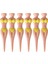 6 Adet Golf Tees Golf Tees Bikini Kız Figürü Komik Hediye 78MM Sarı (Yurt Dışından) 2