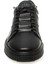 Orthopedix Basel 102 20250 Hakiki Deri Siyah-Siyah Erkek Sneaker Spor Ayakkabı 4