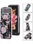 For Samsung Galaxy Z Flip3 Gül Model Çapraz Beden Cüzdan Cep Telefonu Kılıfları (Yurt Dışından) 1