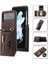 For Samsung Galaxy Z Flip3 Cilt Hissi Çapraz Beden Cüzdan Cep Telefonu Kılıfları (Yurt Dışından) 1