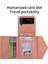 For Samsung Galaxy Z Flip3 Cilt Hissi Çapraz Beden Cüzdan Cep Telefonu Kılıfları (Yurt Dışından) 2