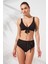 Lolita Bağlamalı Balenli Yüksek Bel Bikini Takım 231232 1