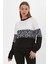 Leopar Desenli Sweatshirt (B23-26500) 5