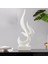 Reçine Minimalist Heykel El Sanatları Heykelcik Raf Koleksiyon Kitaplık Heykeli Beyaz (Yurt Dışından) 2