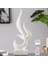 Reçine Minimalist Heykel El Sanatları Heykelcik Raf Koleksiyon Kitaplık Heykeli Beyaz (Yurt Dışından) 3